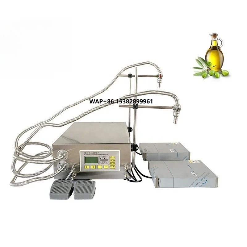 2 Head Electric Gear Pump Olive Oil Peanut Oil Filler Engine Oil Filling Machine and Weighing Machine
2 Head Electric Gear Pump Olive Oil Peanut Oil Filler Engine Oil Filling Machine and Weighing Machine