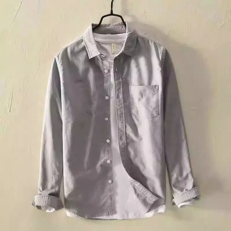 2026 New Men's Long Sleeve Loose Casual Shirt Vintage Wear Resistant Dirt Proof Outerwear for Spring Autumn Workwear
2026 New Men's Long Sleeve Loose Casual Shirt Vintage Wear Resistant Dirt Proof Outerwear for Spring Autumn Workwear