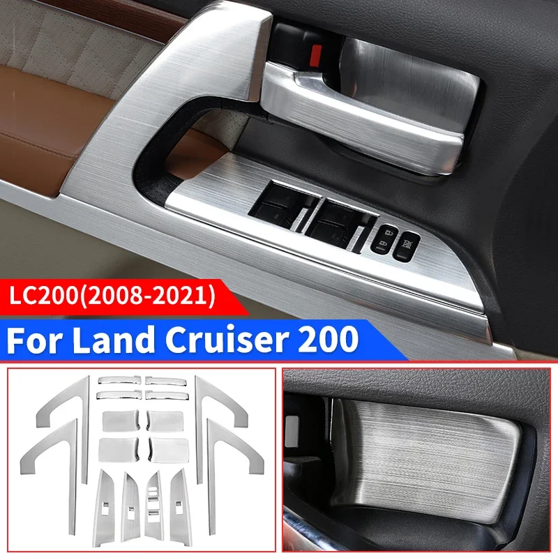 For 2008-2022 Toyota Land Cruiser 200 Silver Interior Decoration Modification Accessories LC200Stainless Steel Interior Stickers
For 2008-2022 Toyota Land Cruiser 200 Silver Interior Decoration Modification Accessories LC200Stainless Steel Interior Stickers