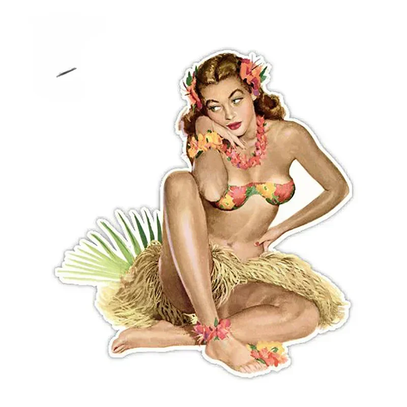 Retro Sexy Pin Up Girl Hawaii Decal Vinyl Car Stickers Motor Auto Accessories Car Styling Graphics13cm*10.1cm
Retro Sexy Pin Up Girl Hawaii Decal Vinyl Car Stickers Motor Auto Accessories Car Styling Graphics13cm*10.1cm