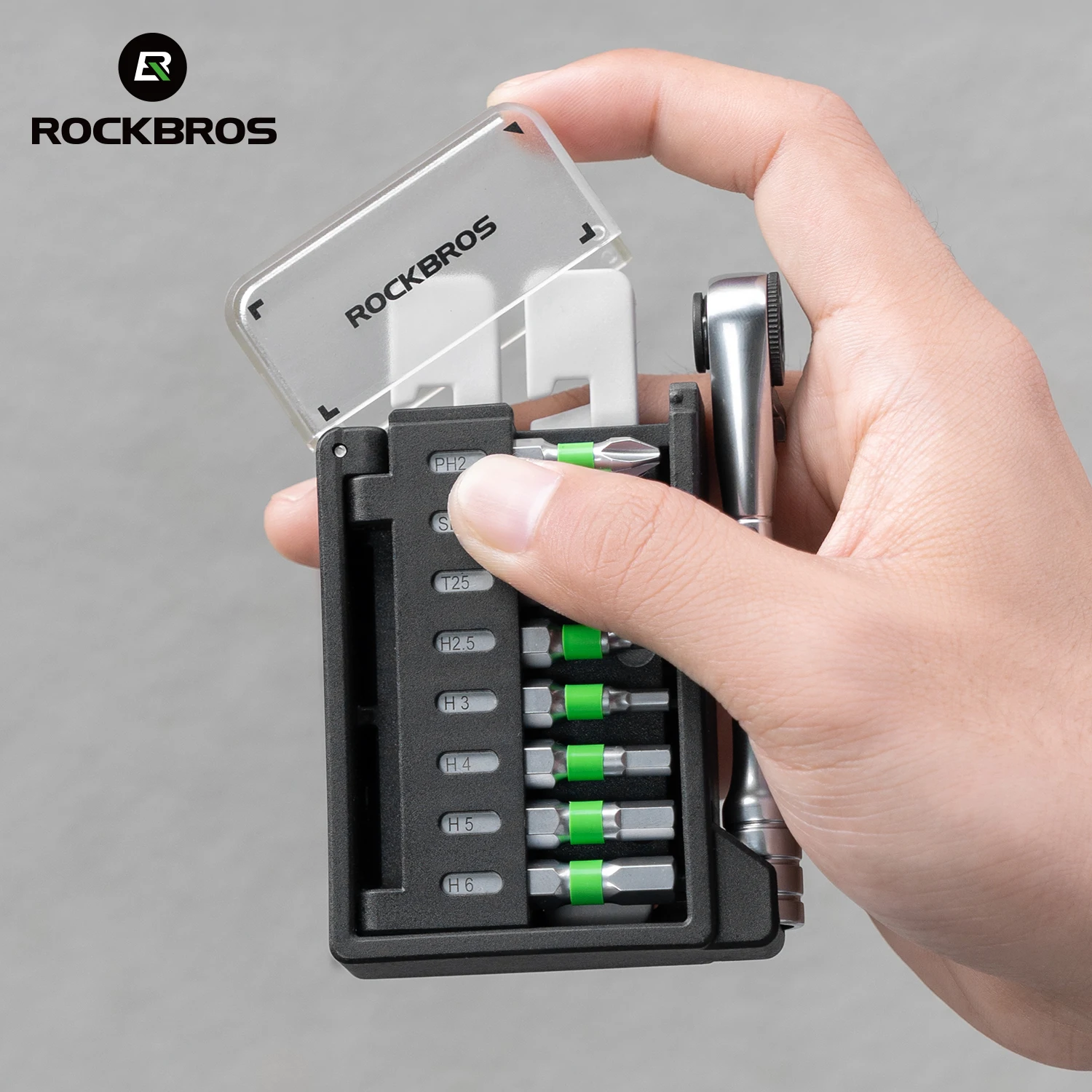 ROCKBROS Bike Tools Mini Ratchet Tool Set Bike Torque Wrench Dual Direction Bike Repair Tool Kit Socket Spanner Repair Tools
ROCKBROS Bike Tools Mini Ratchet Tool Set Bike Torque Wrench Dual Direction Bike Repair Tool Kit Socket Spanner Repair Tools