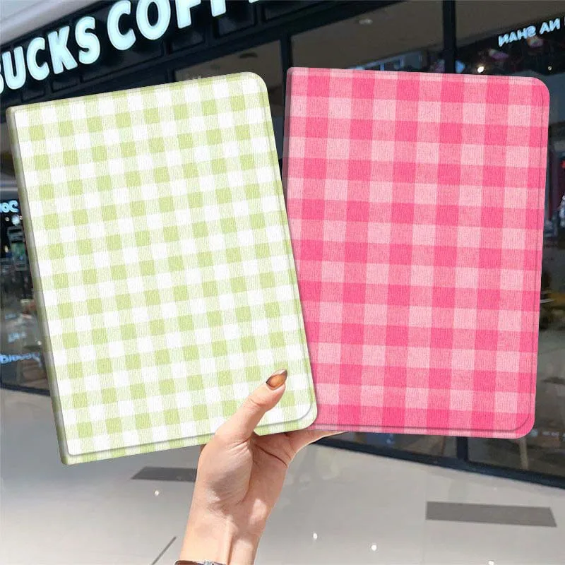 Pink Check Plaid Fabric For Samsung Galaxy Tab A7 A A8 A9 A11 S6 S11 10.1 10.4 10.5 Inch Lite PLus Soft Tablet Case Gift
Pink Check Plaid Fabric For Samsung Galaxy Tab A7 A A8 A9 A11 S6 S11 10.1 10.4 10.5 Inch Lite PLus Soft Tablet Case Gift