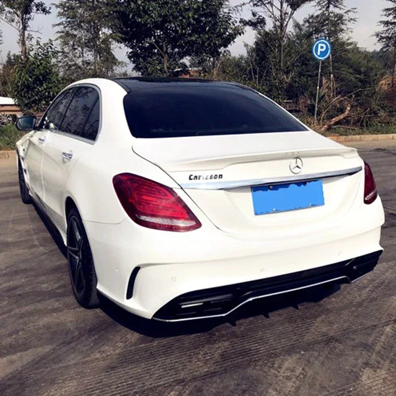 For Benz W205 C-Class 2014 2015 2016 2017 2018 Rear Spoiler ABS Material Primer Color Car Tail Wing Decoration
For Benz W205 C-Class 2014 2015 2016 2017 2018 Rear Spoiler ABS Material Primer Color Car Tail Wing Decoration