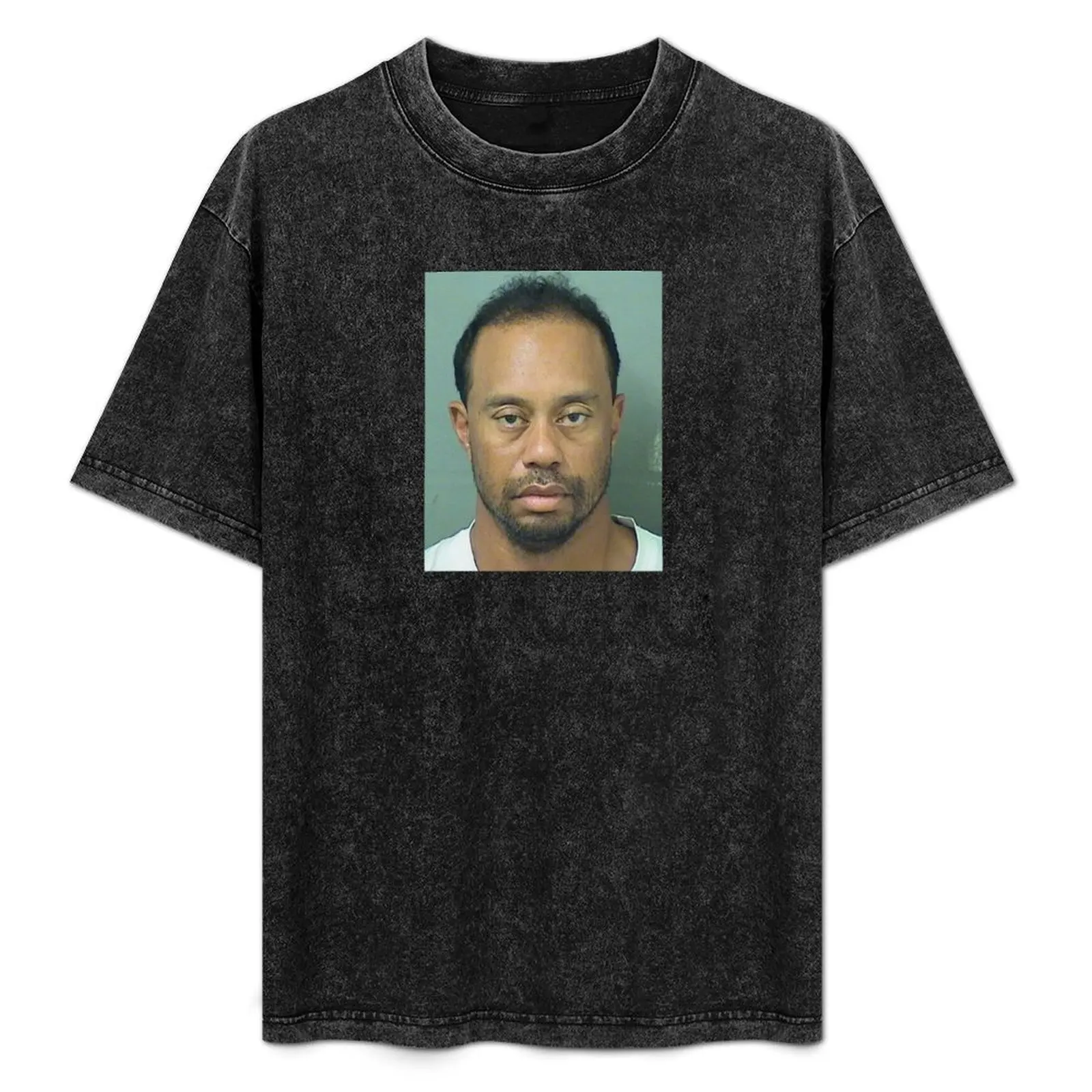 Tiger Woods Mugshot T-Shirt Casual Loose Short Sleeve Tee for Men
Tiger Woods Mugshot T-Shirt Casual Loose Short Sleeve Tee for Men