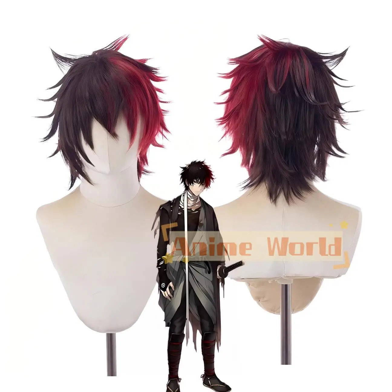 Game Touken Ranbu Hizen Tadahiro Cos Cosplay Wig Halloween Carnival Party Props Synthetic Hair Heat Resistant Fiber
Game Touken Ranbu Hizen Tadahiro Cos Cosplay Wig Halloween Carnival Party Props Synthetic Hair Heat Resistant Fiber
