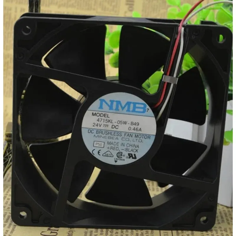 Новый вентилятор охлаждения процессора для NMB 4715KL-05W-B49 DC24V 0,46A осевой вентилятор охлаждения 12038 120*120*38 мм
Новый вентилятор охлаждения процессора для NMB 4715KL-05W-B49 DC24V 0,46A осевой вентилятор охлаждения 12038 120*120*38 мм