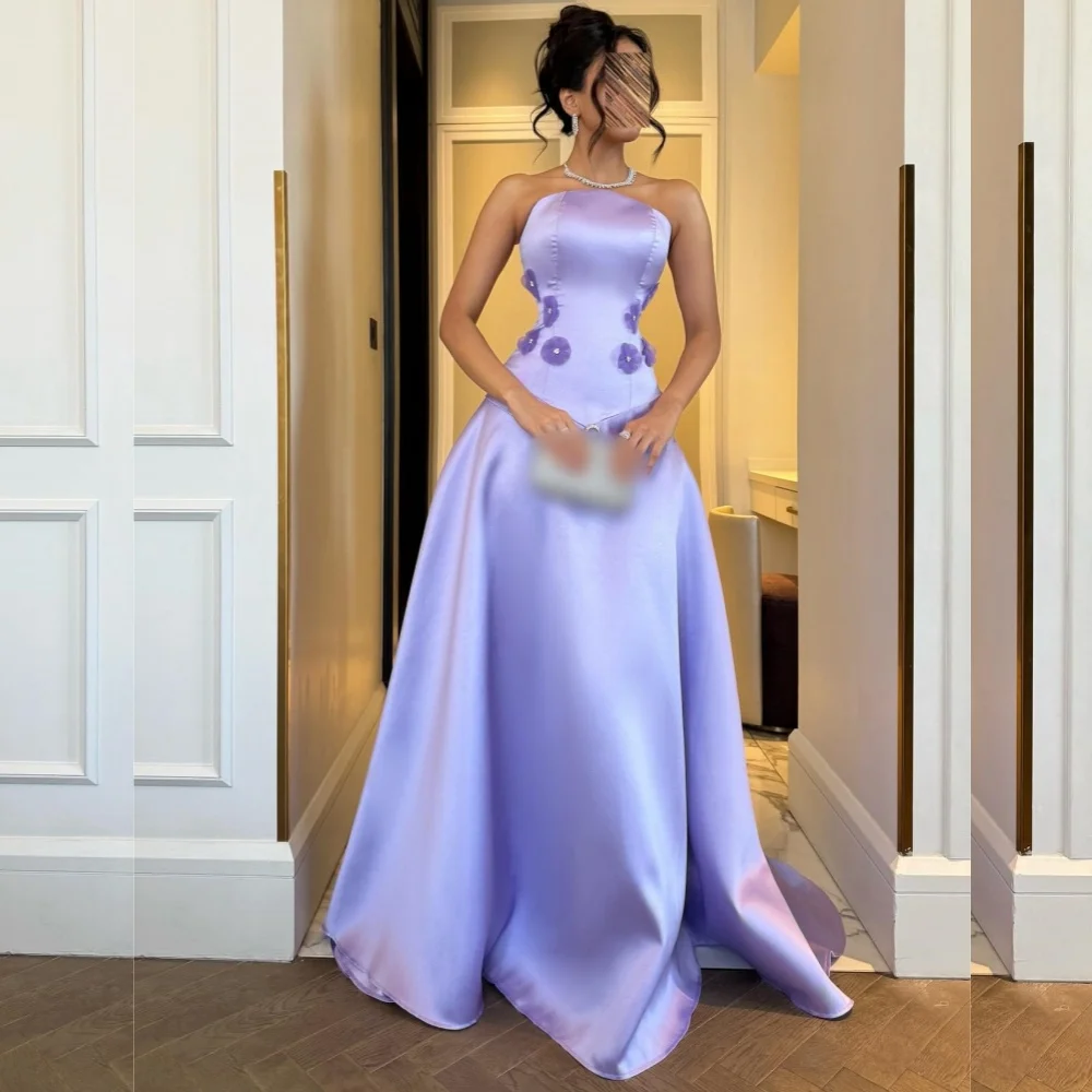 Customized Classic Exquisite Charmeuse Flower Pleat A-line Strapless Long Dresses Bespoke Occasion Casual
Customized Classic Exquisite Charmeuse Flower Pleat A-line Strapless Long Dresses Bespoke Occasion Casual