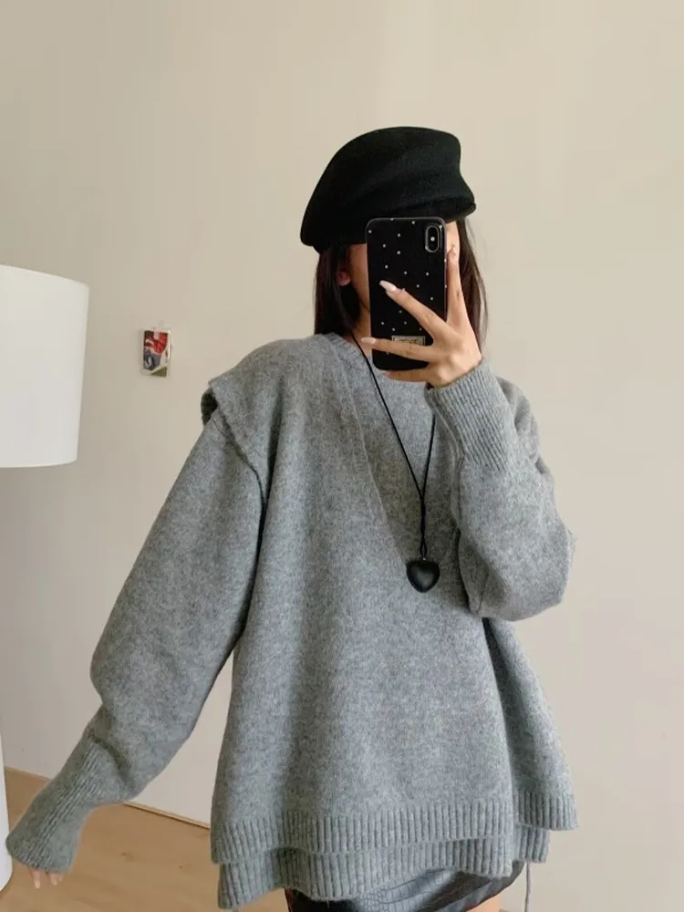 Faionable V-Ne Knitwear Set for Women Autumn Winter Loose Fit Long Sve Color Versatile Sli Slimming Design
Faionable V-Ne Knitwear Set for Women Autumn Winter Loose Fit Long Sve Color Versatile Sli Slimming Design