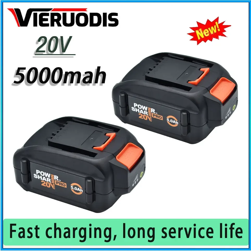 For WORX brand new genuine WA3578 - PowerShare 20V 5.0AH/6.0AH lithium-ion large-capacity battery
For WORX brand new genuine WA3578 - PowerShare 20V 5.0AH/6.0AH lithium-ion large-capacity battery
