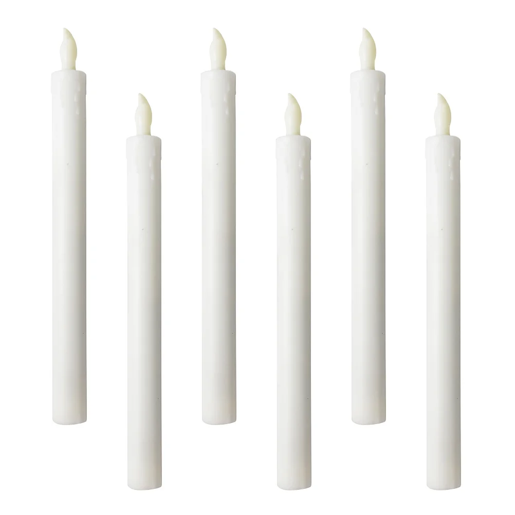6 Pcs Senior-friendly Candles Light LED Electronic Wedding Operated Long Flameless
6 Pcs Senior-friendly Candles Light LED Electronic Wedding Operated Long Flameless