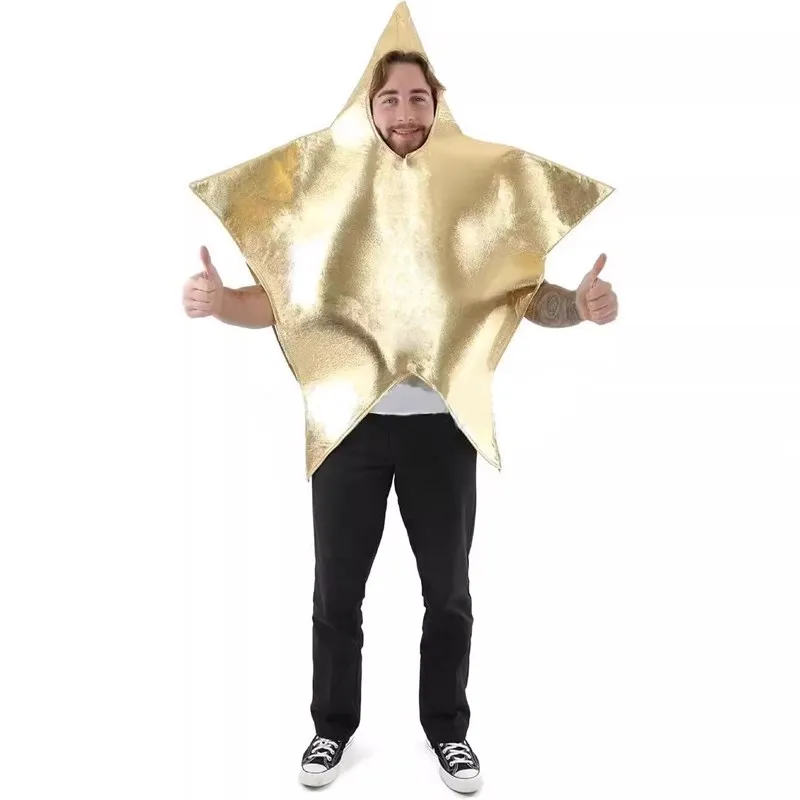 Christmas Performance Costume Cosplay Five-Pointed Star Set Parent-Child Meteor Halloween Star Stage Performance Clothes
Christmas Performance Costume Cosplay Five-Pointed Star Set Parent-Child Meteor Halloween Star Stage Performance Clothes