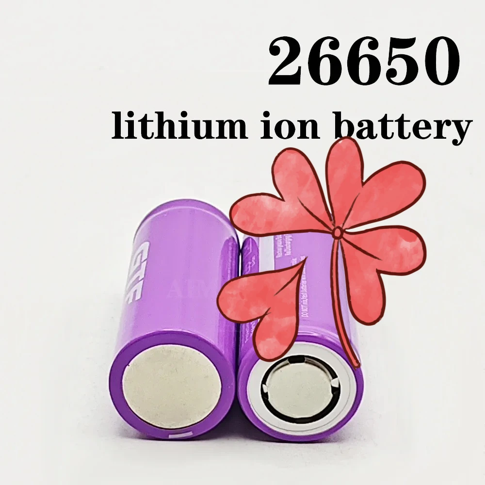 3.7V 8800V 26650 battery 50A lithium-ion rechargeable battery,suitable for LED flashlights
3.7V 8800V 26650 battery 50A lithium-ion rechargeable battery,suitable for LED flashlights