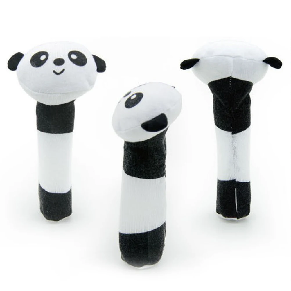 Panda Stick Toys Newborn Squeaker Infant Grabbing Rattles Cartoon Design Soft Material Auditory Awareness Hand
Panda Stick Toys Newborn Squeaker Infant Grabbing Rattles Cartoon Design Soft Material Auditory Awareness Hand
