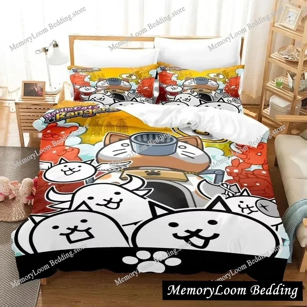 Game The Battle Cats Unite Bedding Set Boys Girls Twin Queen King Size Duvet Cover Pillowcase Bed boys Adult Home Textileextile
Game The Battle Cats Unite Bedding Set Boys Girls Twin Queen King Size Duvet Cover Pillowcase Bed boys Adult Home Textileextile