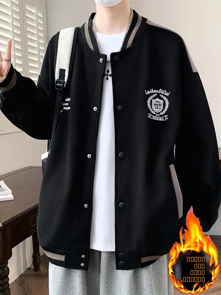 Бейсбольный джет на подкладке для мальчиков, осенне-зимняя верхняя одежда для школьников младших классов, модный повседневный дэт
Бейсбольный джет на подкладке для мальчиков, осенне-зимняя верхняя одежда для школьников младших классов, модный повседневный дэт