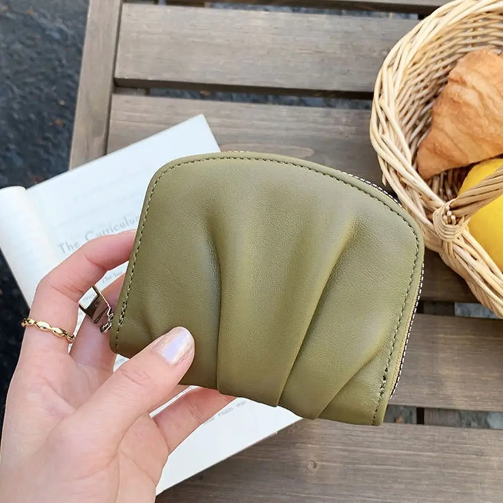 Simple Zipper Korean Style Wallet Pleated PU Coin Purse Short Clutch Bag Solid Color Card Holder Square Coin Purse Men
Simple Zipper Korean Style Wallet Pleated PU Coin Purse Short Clutch Bag Solid Color Card Holder Square Coin Purse Men