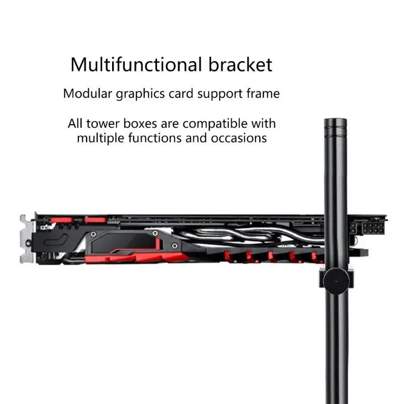 Кронштейн для поддержки видеокарты из алюминиевого сплава 652F, подставка для графического процессора для предотвращения и
Кронштейн для поддержки видеокарты из алюминиевого сплава 652F, подставка для графического процессора для предотвращения и