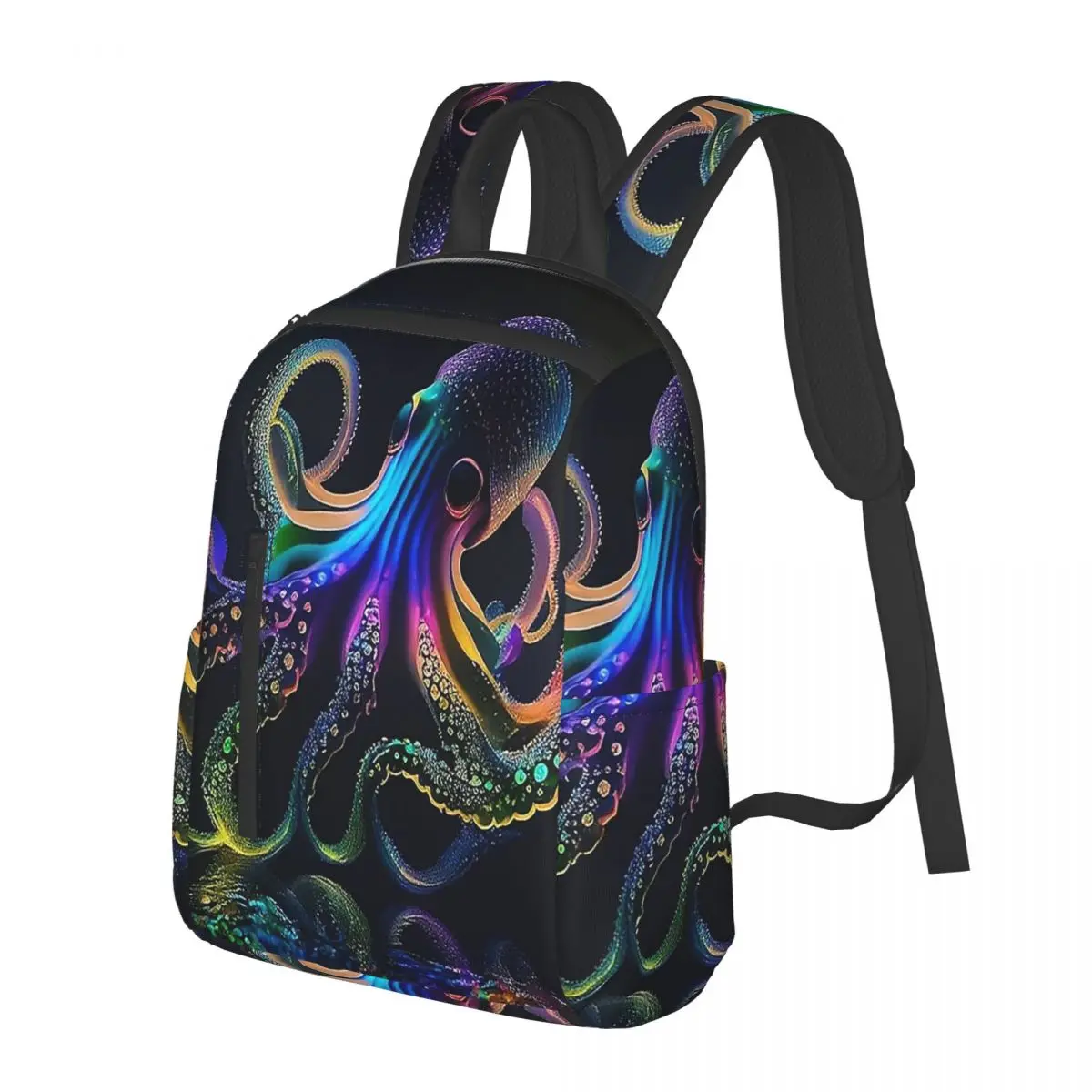 Dreamy Neon Octopus Student Backpack School Bag Hiking Travel Daypack for Men Women Bookbag Shoulder Bags
Dreamy Neon Octopus Student Backpack School Bag Hiking Travel Daypack for Men Women Bookbag Shoulder Bags