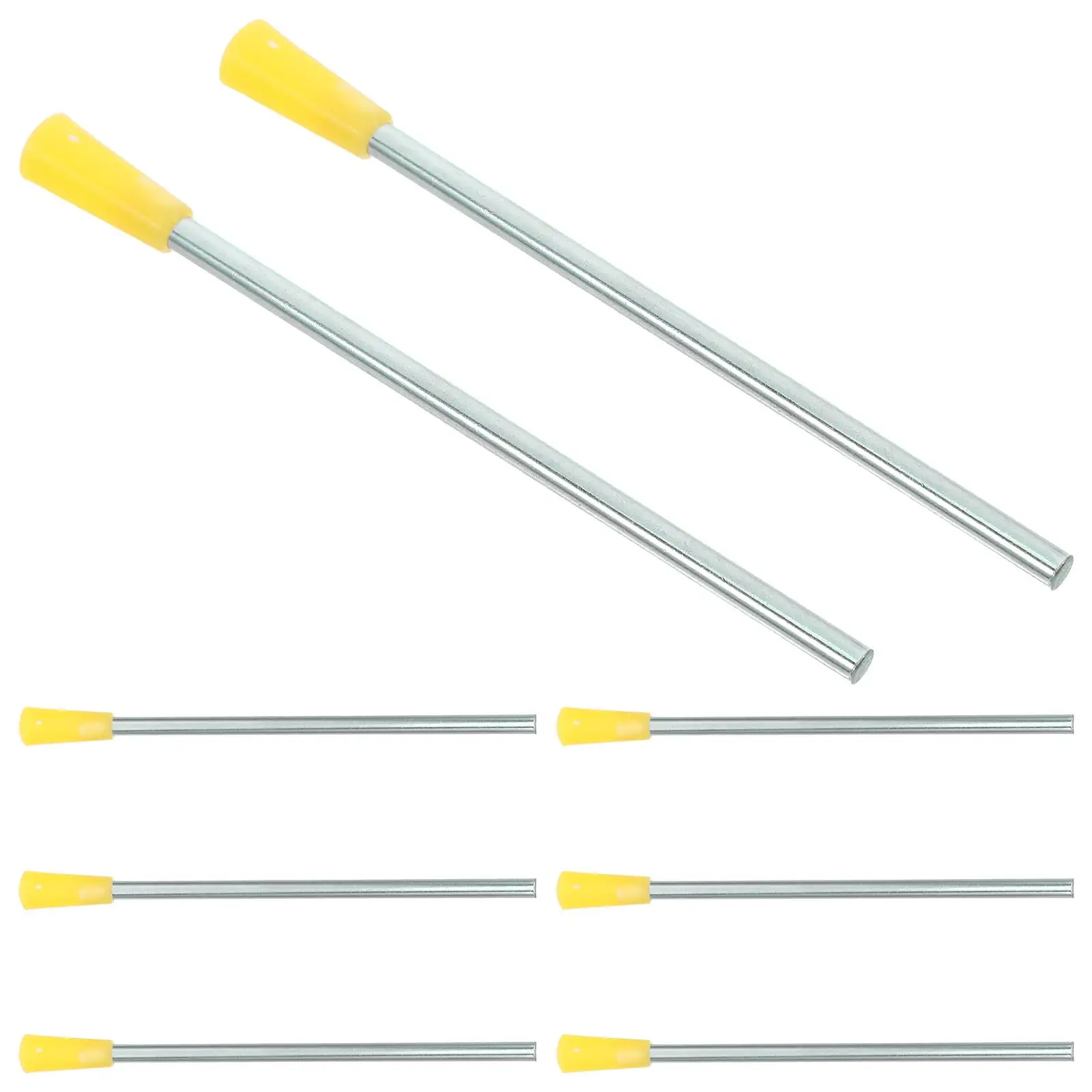 8 Pcs Triangular Hand Percussion Triangles Manual Metal Plastic Classroom Instrument
8 Pcs Triangular Hand Percussion Triangles Manual Metal Plastic Classroom Instrument