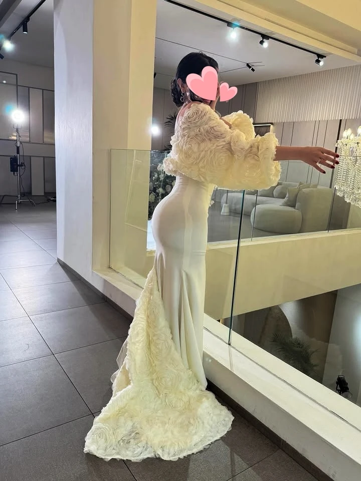 Oisslec Dress Elegant Vintage Sweet Yellow Mermaid Flowers Lace Cape Customized Formal Occasion Prom Dress Evening Party Gowns
Oisslec Dress Elegant Vintage Sweet Yellow Mermaid Flowers Lace Cape Customized Formal Occasion Prom Dress Evening Party Gowns