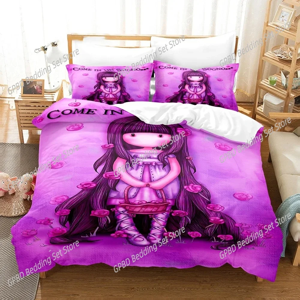 3D Printed Kawaii Gorjuss Duvet Cover Santoro Gorjuss Bedding Set Double Twin Full Queen King Adult Kids Bedclothes Quilt Cover
3D Printed Kawaii Gorjuss Duvet Cover Santoro Gorjuss Bedding Set Double Twin Full Queen King Adult Kids Bedclothes Quilt Cover
