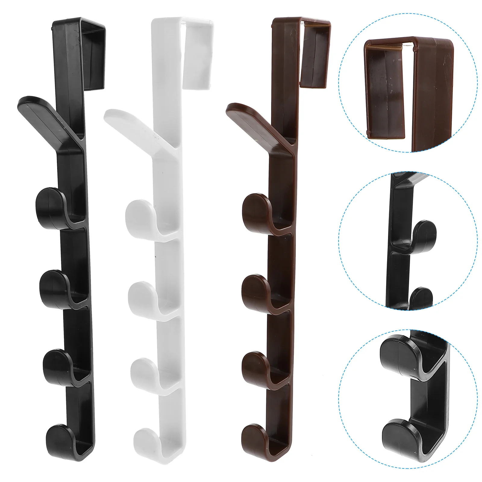 3 Pcs Door Coat Hook Over Towel The Back Hat Hanger Over-Door Clothes Hanging Rack
3 Pcs Door Coat Hook Over Towel The Back Hat Hanger Over-Door Clothes Hanging Rack