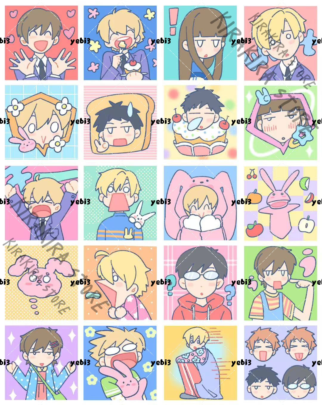 Ouran High School Host Club Ootori Kyouya Art Stickers Transfer Decorative Sticker Cosplay Adorn Decals Collect Ornaments Cute
Ouran High School Host Club Ootori Kyouya Art Stickers Transfer Decorative Sticker Cosplay Adorn Decals Collect Ornaments Cute
