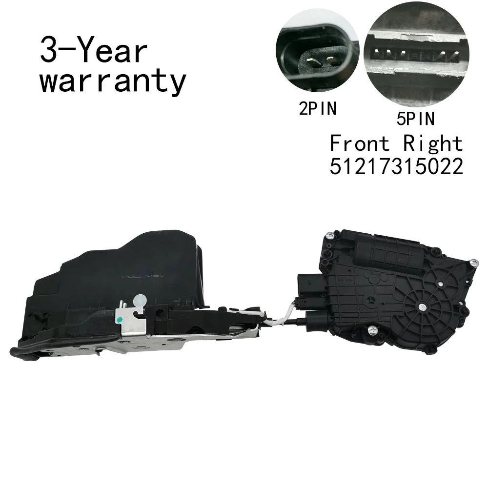 Door Lock Actuator Front Right 51217315022 For BMW X5 2006-2013 X6 2007-2014
Door Lock Actuator Front Right 51217315022 For BMW X5 2006-2013 X6 2007-2014