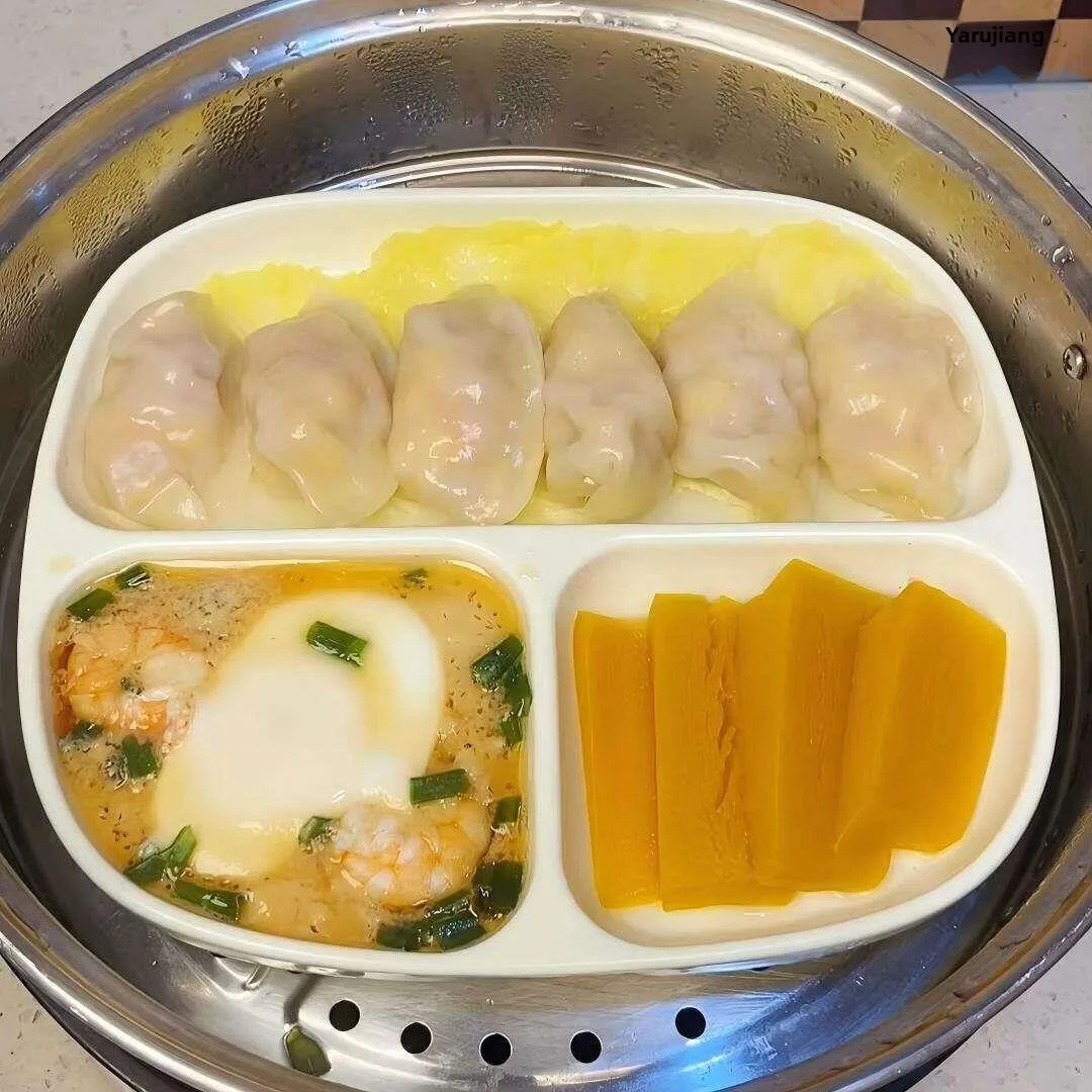 High-Temperature Resistant Ceramic Steamed Dish Multi-Grid Steamed Fruit Dish Microwaveable Home Use Breakfast Plate
High-Temperature Resistant Ceramic Steamed Dish Multi-Grid Steamed Fruit Dish Microwaveable Home Use Breakfast Plate