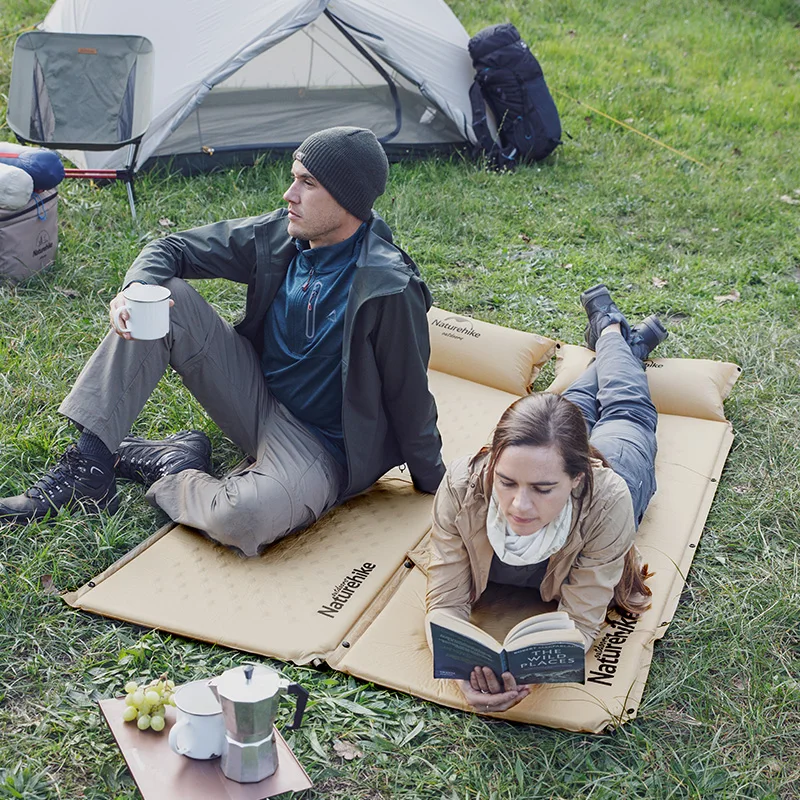 Naturehike Outdoor Automatic Inflatable Single Moisture-proof Mat Thickened Camping Portable Floor Mat Double Tent Sleeping Mat
Naturehike Outdoor Automatic Inflatable Single Moisture-proof Mat Thickened Camping Portable Floor Mat Double Tent Sleeping Mat