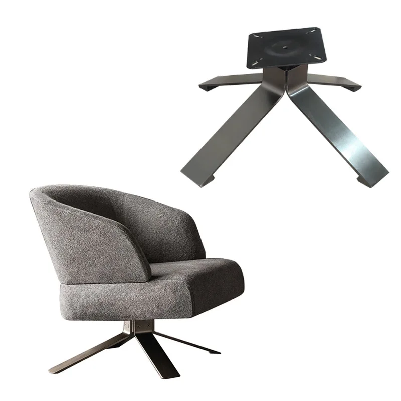 Leisure chair feet Solid stainless steel brushed electroplating feet Rotatable single sofa chair four-star feet
Leisure chair feet Solid stainless steel brushed electroplating feet Rotatable single sofa chair four-star feet