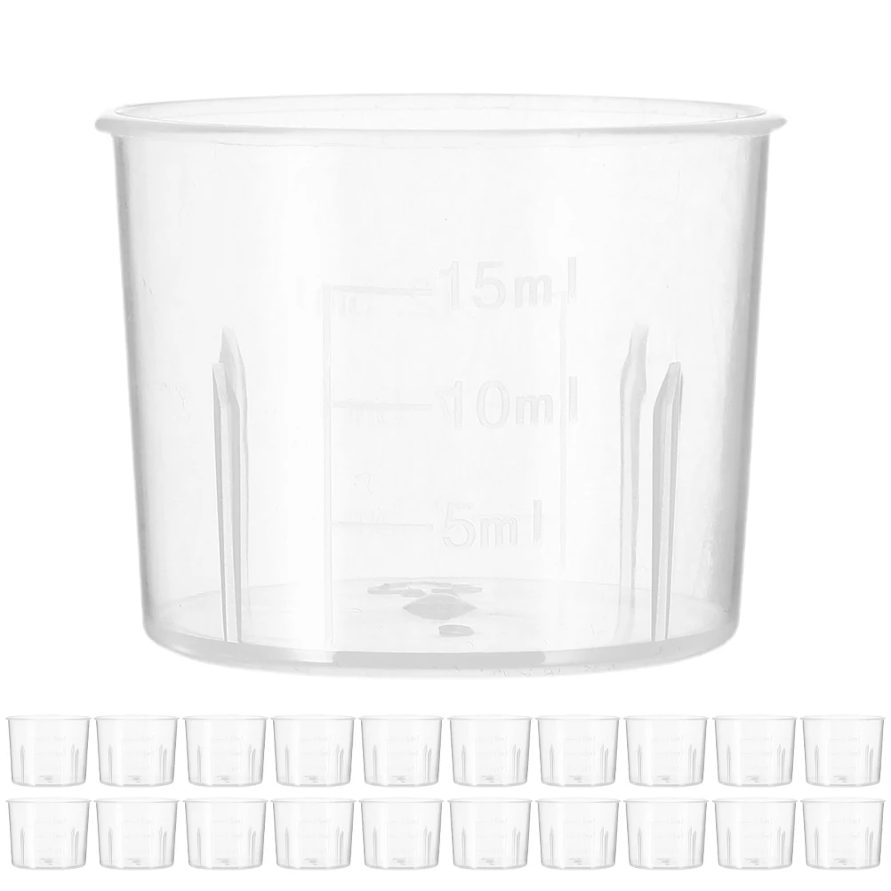 200 Pcs Double Sided Measuring Cup Laboratory Plastic Measure Graduated Mixing Cups
200 Pcs Double Sided Measuring Cup Laboratory Plastic Measure Graduated Mixing Cups