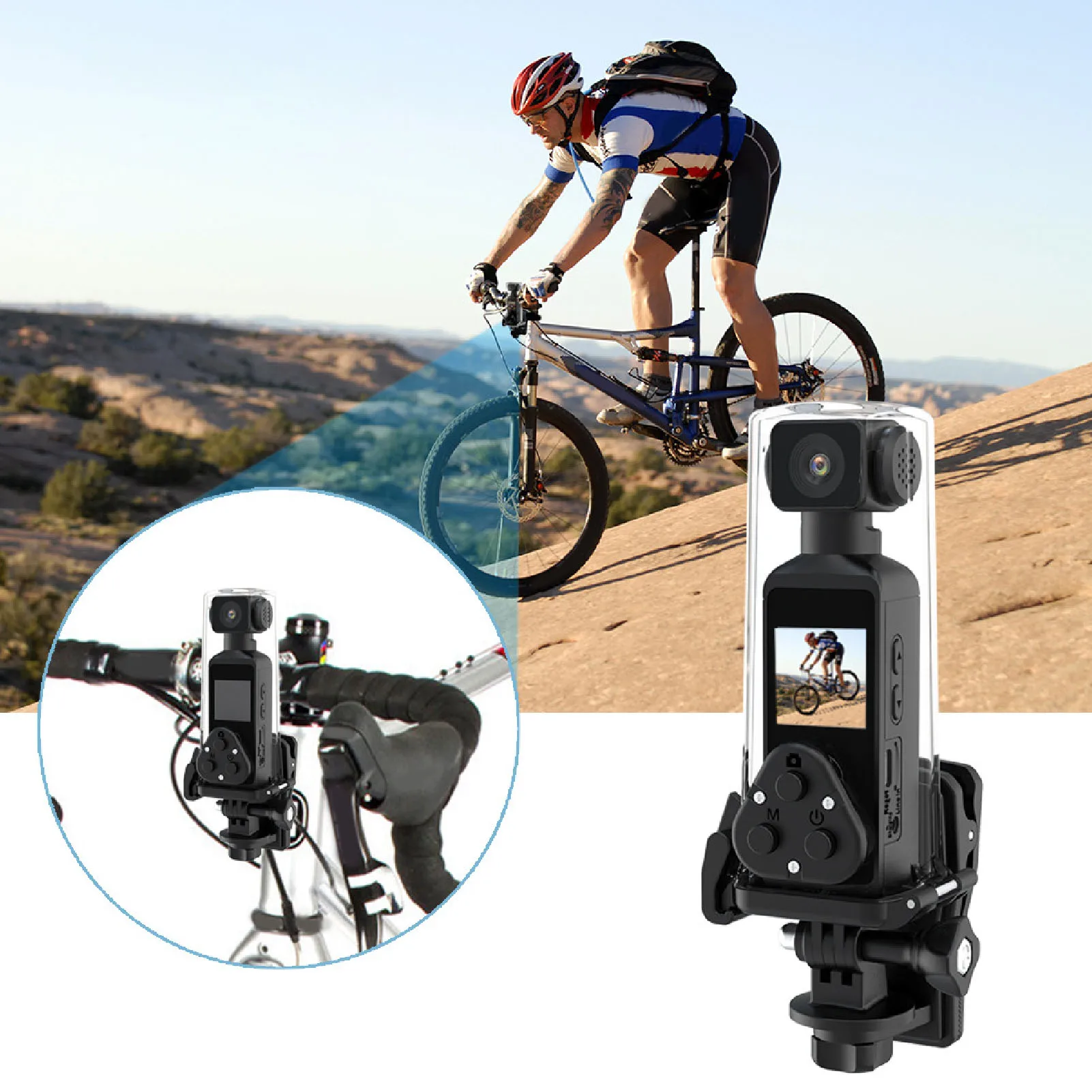 5K HD Action Camera Filming Sports Camera 1.33in Color Display WIFI APP Control Multi Function Portable for Vlog Video Filming
5K HD Action Camera Filming Sports Camera 1.33in Color Display WIFI APP Control Multi Function Portable for Vlog Video Filming