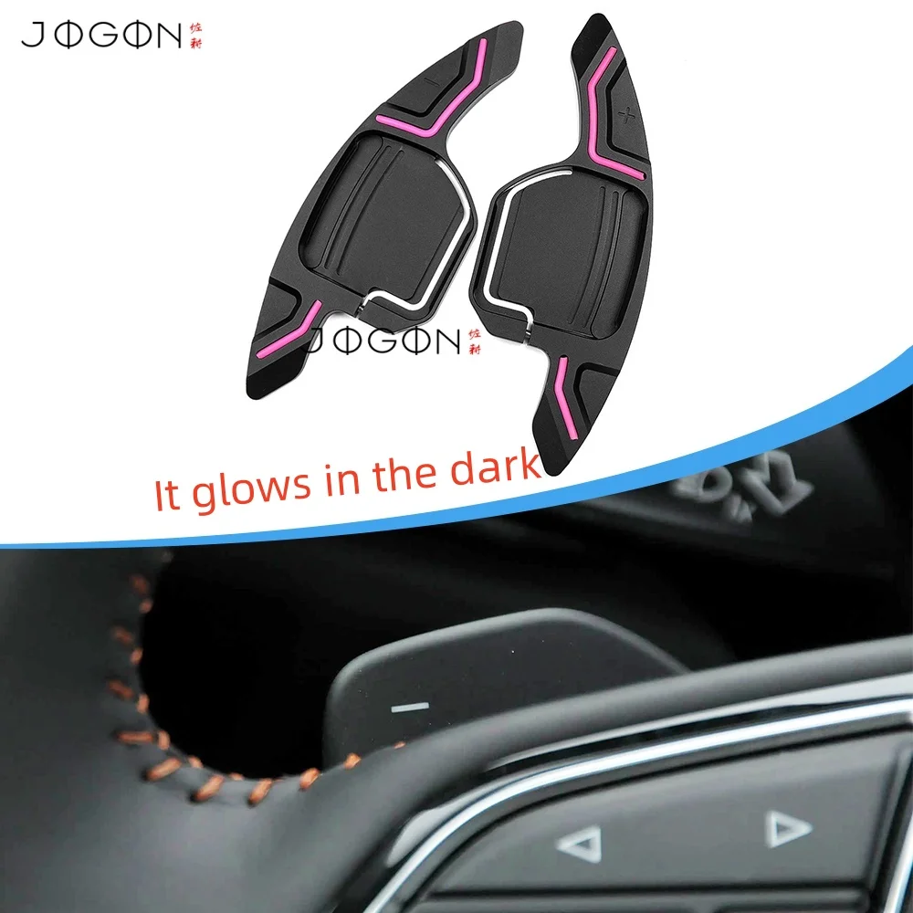 Luminous Aluminium Alloy Steering Wheel Paddle Extensions Shifters For Audi A6 S6 RS6 A7 S7 A8 S8 Q3 Q5 SQ5 Q7 2013-2018
Luminous Aluminium Alloy Steering Wheel Paddle Extensions Shifters For Audi A6 S6 RS6 A7 S7 A8 S8 Q3 Q5 SQ5 Q7 2013-2018 