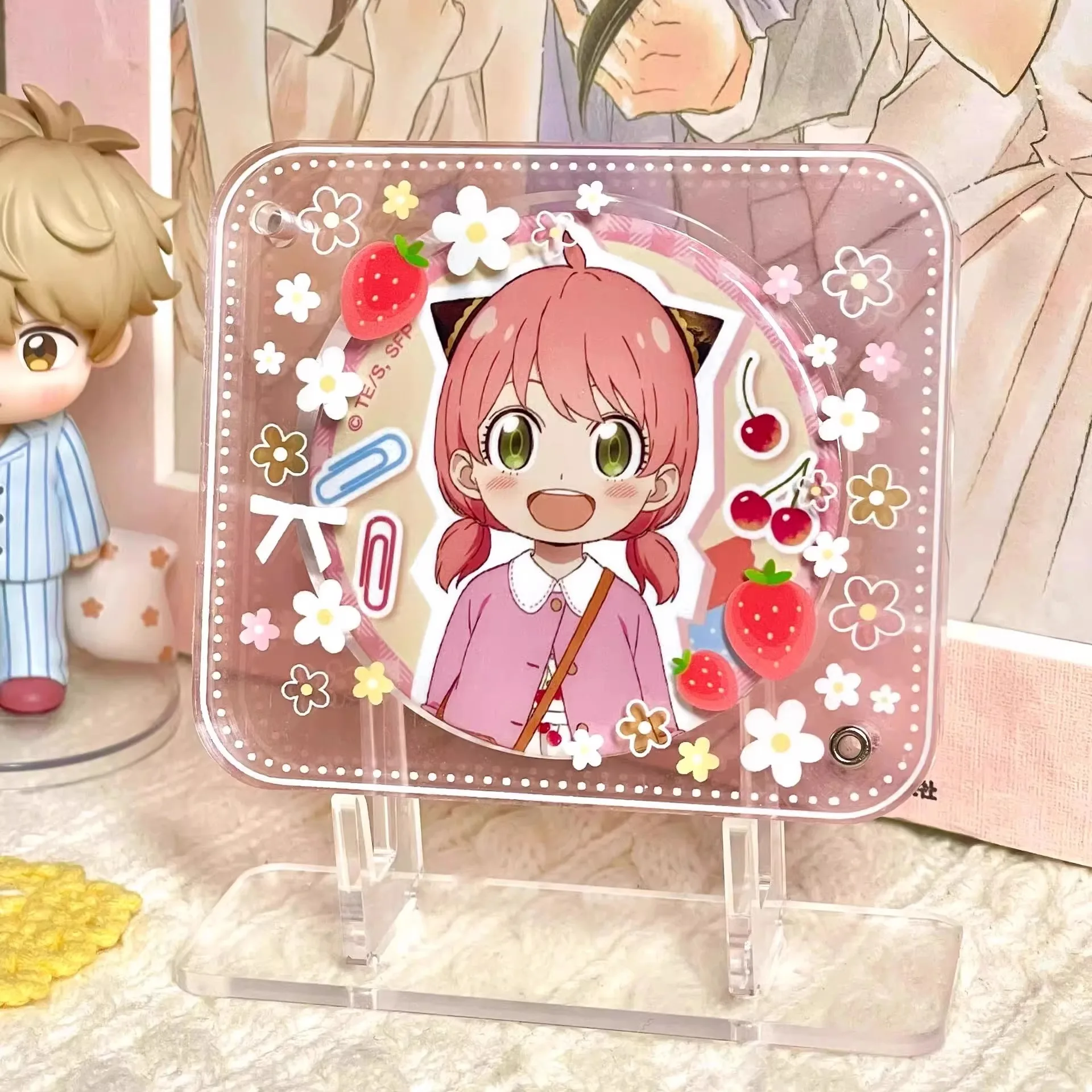 Kawaii Floral Strawberry Aesthetic Acrylic Badge Holder Anime Display Stand Organizer for Japanese Anime Gacha Photo Collect
Kawaii Floral Strawberry Aesthetic Acrylic Badge Holder Anime Display Stand Organizer for Japanese Anime Gacha Photo Collect