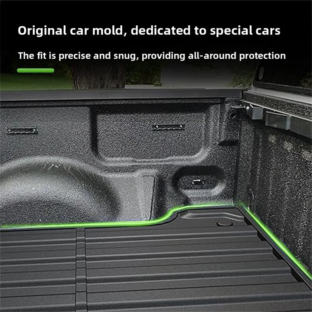 SXMA JT1021 Rear Trunk Floor Mats Tailgate Floor Liner TPE All Weather Protection for JT Gladiator bed mat 2020++
SXMA JT1021 Rear Trunk Floor Mats Tailgate Floor Liner TPE All Weather Protection for JT Gladiator bed mat 2020++