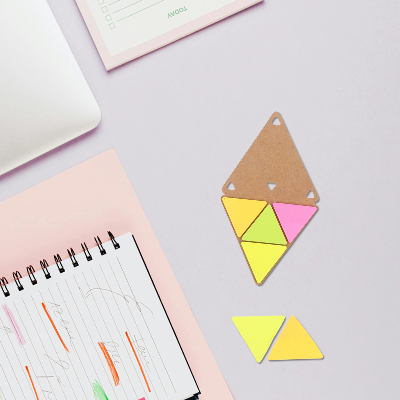 4 Sets Triangle Notebook Pads Small Writing School Supplies for Teachers Cute Back to Notepad Memo
4 Sets Triangle Notebook Pads Small Writing School Supplies for Teachers Cute Back to Notepad Memo