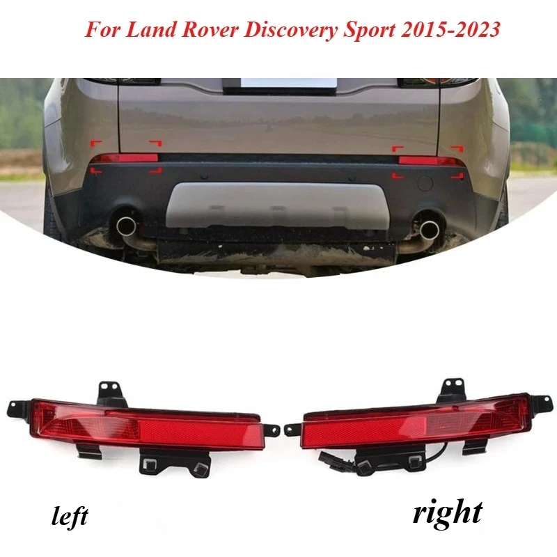 Новый задний бамперный отражатель, стоп-сигнал, задний фонарь LR060911 LR060910 для Land Rover Discovery Sport 2015-2023
Новый задний бамперный отражатель, стоп-сигнал, задний фонарь LR060911 LR060910 для Land Rover Discovery Sport 2015-2023