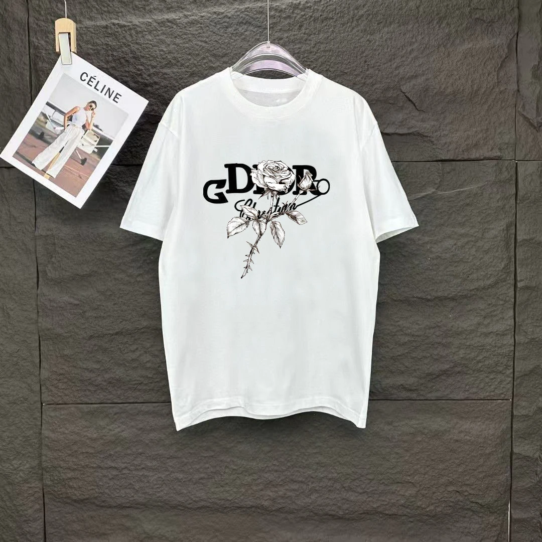 Summer Street Latest Luxury Brand Y2K Top T-shirt Pure Cotton Printing Large Size Round Neck Casual Men's Andwomen's Top T-shirt
Summer Street Latest Luxury Brand Y2K Top T-shirt Pure Cotton Printing Large Size Round Neck Casual Men's Andwomen's Top T-shirt