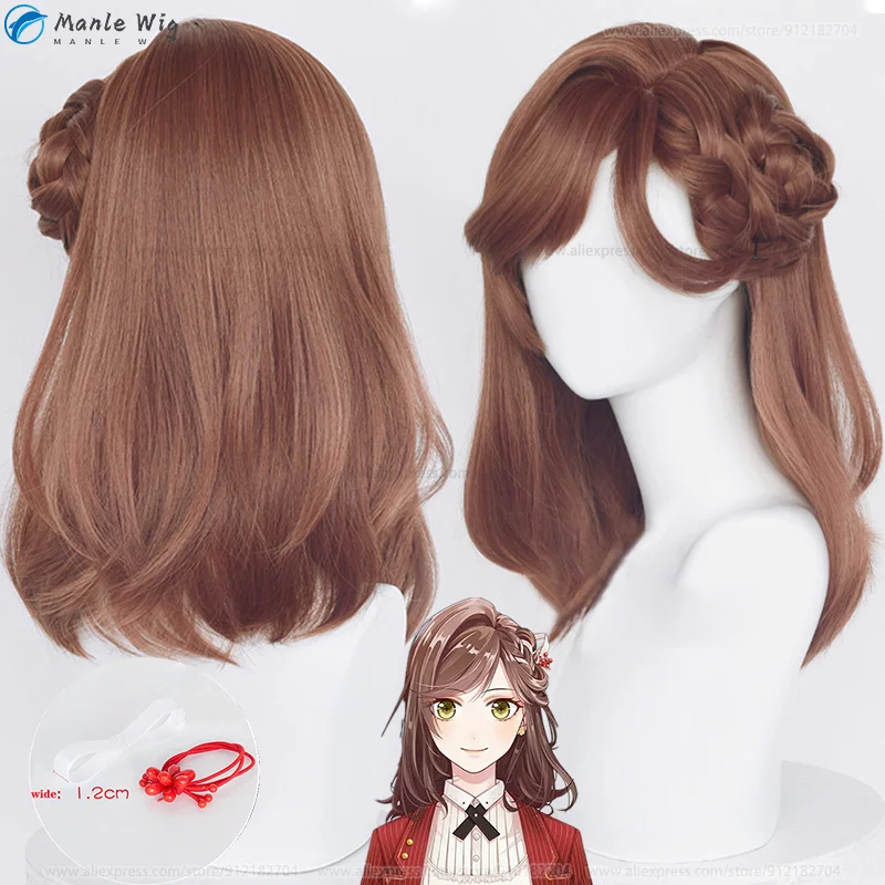 Game Heroine Rose Cosplay Wig 50cm Brown Styled Women Heat Resistant Synthetic Hair Halloween Party + Wig Cap
Game Heroine Rose Cosplay Wig 50cm Brown Styled Women Heat Resistant Synthetic Hair Halloween Party + Wig Cap