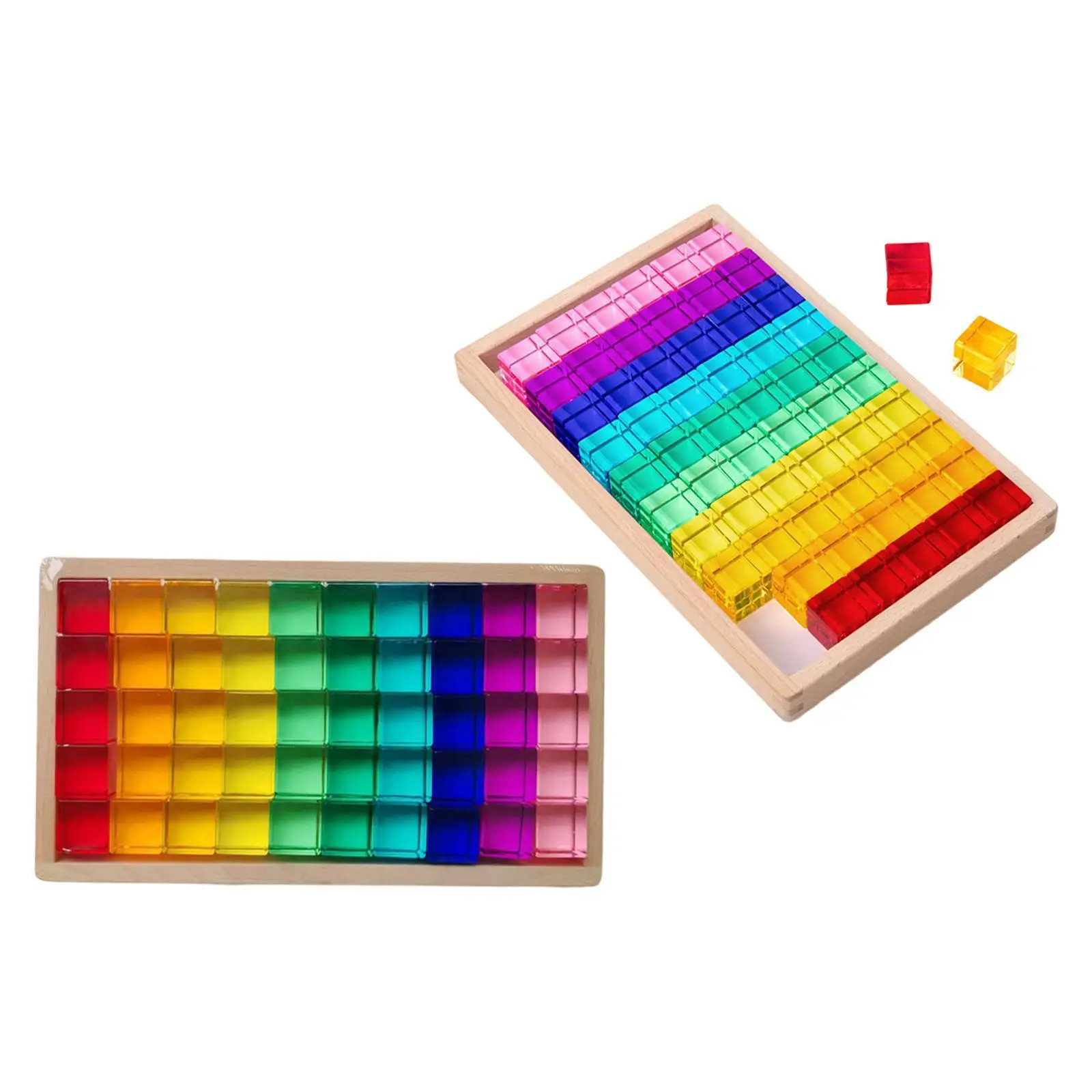 Rainbow Building Cubes Stacker Acrylic Cubes Stacking Toy for Kids Boys Girls Gift
Rainbow Building Cubes Stacker Acrylic Cubes Stacking Toy for Kids Boys Girls Gift