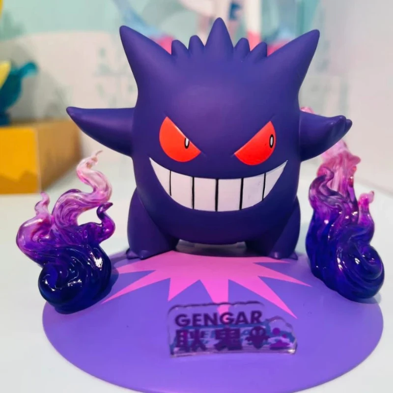 Коллекционная фигурка Funism Pokemon Gastly Haunter, статуэтка персонажа аниме, украшение для рабочего стола, подарок для фанатов Pokemon, игровая периферия
Коллекционная фигурка Funism Pokemon Gastly Haunter, статуэтка персонажа аниме, украшение для рабочего стола, подарок для фанатов Pokemon, игровая периферия