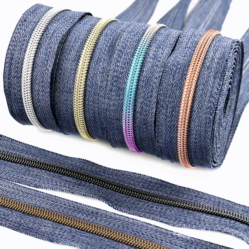 2/5M Meetee 5# Nylon Zipper Tape Clothes Decor Zippers Plastic Coil Zips By Meter Tent Pocket Zip Repair Kits DIY Accessories
2/5M Meetee 5# Nylon Zipper Tape Clothes Decor Zippers Plastic Coil Zips By Meter Tent Pocket Zip Repair Kits DIY Accessories