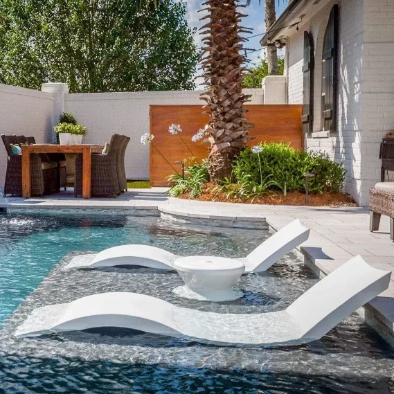 2026 Luxury in Pool Sun Lounger Ledge in Water Chair Sun Bed in Outdoor Pool Furniture S Shape Chaise Wave Lounger for Resort
2026 Luxury in Pool Sun Lounger Ledge in Water Chair Sun Bed in Outdoor Pool Furniture S Shape Chaise Wave Lounger for Resort
