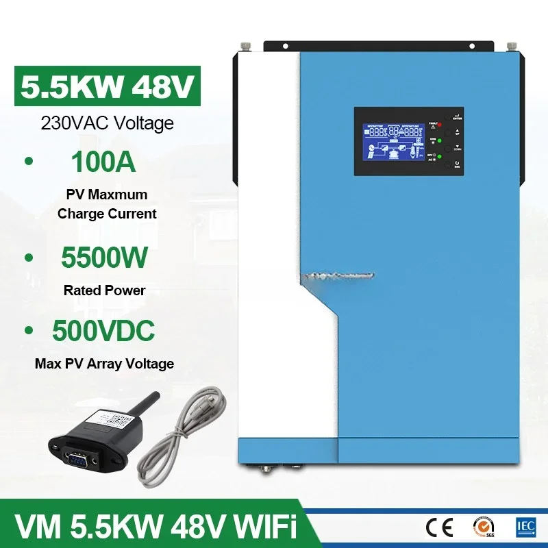 Универсальная машина с обратным управлением, 3,5 кВт, 5,5 кВт, 100 AMPPT, PV500V, фотоэлектрическая распродажа, смешанная нагрузка
Универсальная машина с обратным управлением, 3,5 кВт, 5,5 кВт, 100 AMPPT, PV500V, фотоэлектрическая распродажа, смешанная нагрузка
