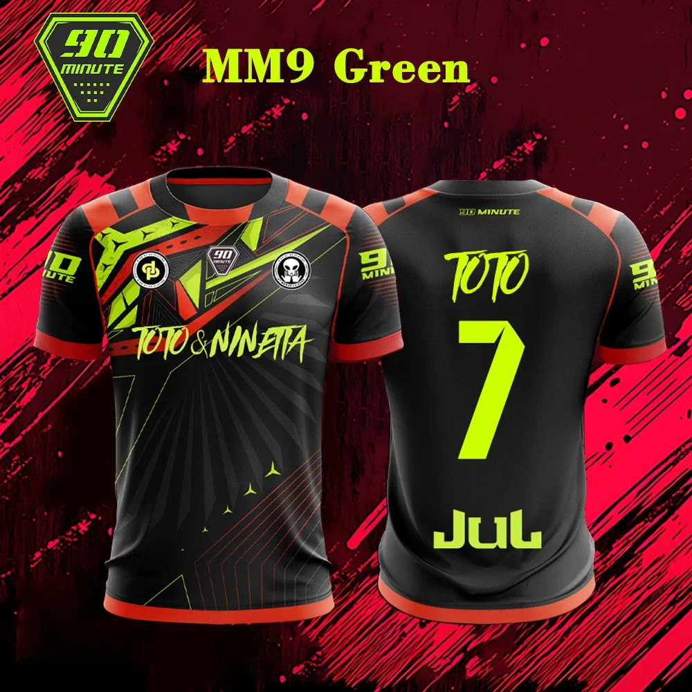 2025 90 Minutes Series T-shirt Summer Men's Sports Fitness Tops 3d Printing Casual Breathable Loose Short Sleeved T Shirts Top 
2025 90 Minutes Series T-shirt Summer Men's Sports Fitness Tops 3d Printing Casual Breathable Loose Short Sleeved T Shirts Top