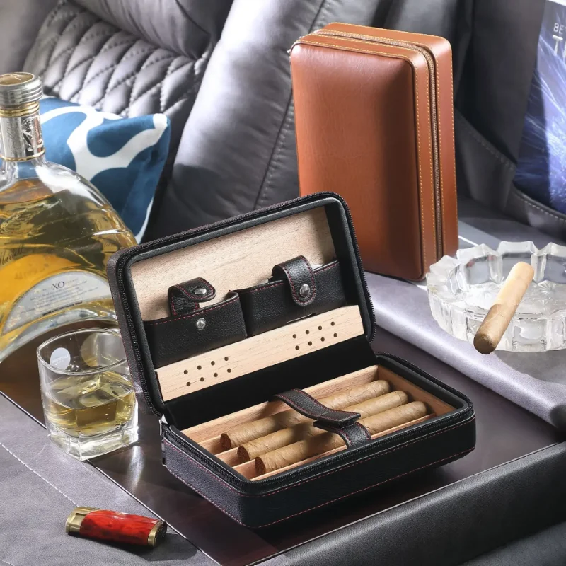 Многофункциональный хьюмидор Essentials для путешествий, четыре упаковки, кедровый увлажняющий набор для курения, изысканная подарочная коробка
Многофункциональный хьюмидор Essentials для путешествий, четыре упаковки, кедровый увлажняющий набор для курения, изысканная подарочная коробка