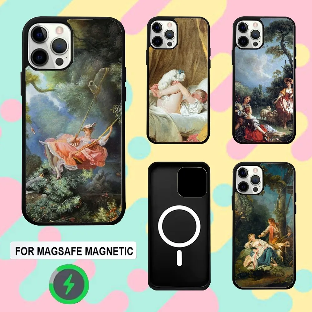 Art Painting Fragonard Phone Case For iPhone 16,15,14,13,12,11,Plus,Pro,Max,Mini Magsafe Magnetic Wireless Charging
Art Painting Fragonard Phone Case For iPhone 16,15,14,13,12,11,Plus,Pro,Max,Mini Magsafe Magnetic Wireless Charging