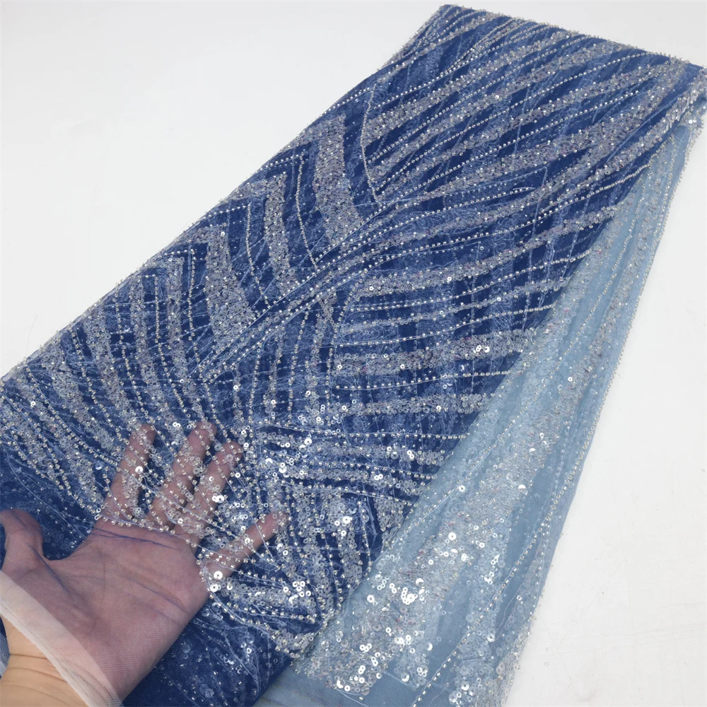 Nigerian lace fabric 2023 beads net lace fabric sequin embroidery african french lace fabric for nigeran wedding 5yards BC2686
Nigerian lace fabric 2023 beads net lace fabric sequin embroidery african french lace fabric for nigeran wedding 5yards BC2686