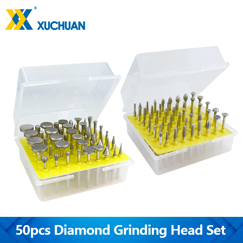 50 шт., шлифовальные головки с алмазным покрытием, набор сверл, шлифовальные заусенцы 3,175 мм для полировки ювелирных изделий, стекла, драгоценного камня, нефрита, мрамора, камня
50 шт., шлифовальные головки с алмазным покрытием, набор сверл, шлифовальные заусенцы 3,175 мм для полировки ювелирных изделий, стекла, драгоценного камня, нефрита, мрамора, камня